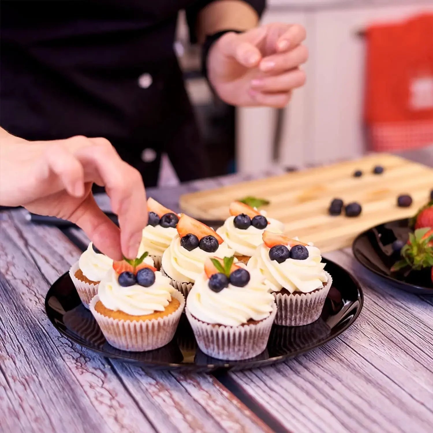 Food Grade100/500/1000Pcs Baking Cups Cupcake Muffin Liners Paper Cup Baking Molds Greaseproof Wrappers Cupcakes Cake Tools